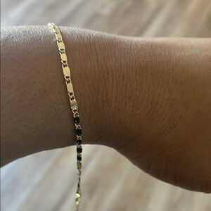 Gold platedAnklet